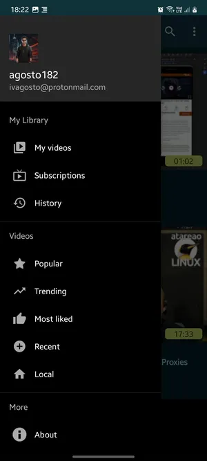 P2Play  Peertube client